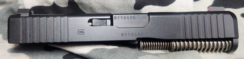 Glock 45 9MM Complete Slide Night Sights Used 430-img-2
