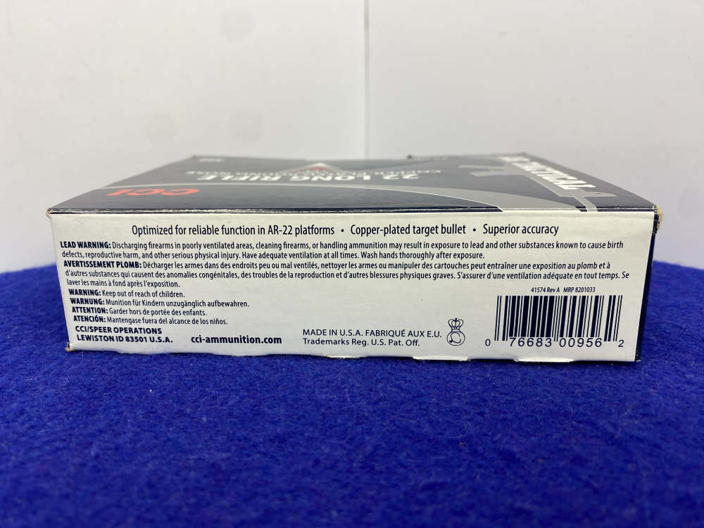 Approx 250 Rounds CCI AR Tactical & Eley .22LR Ammunition *LEAD PROJECTILE*-img-7