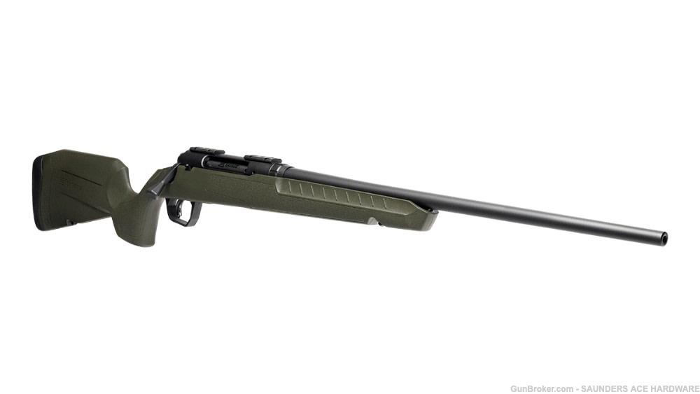 SAVAGE AXIS 2 Rifle AccuTrigger 30-06 4+1R 22" Weaver Mount OD Green-img-1