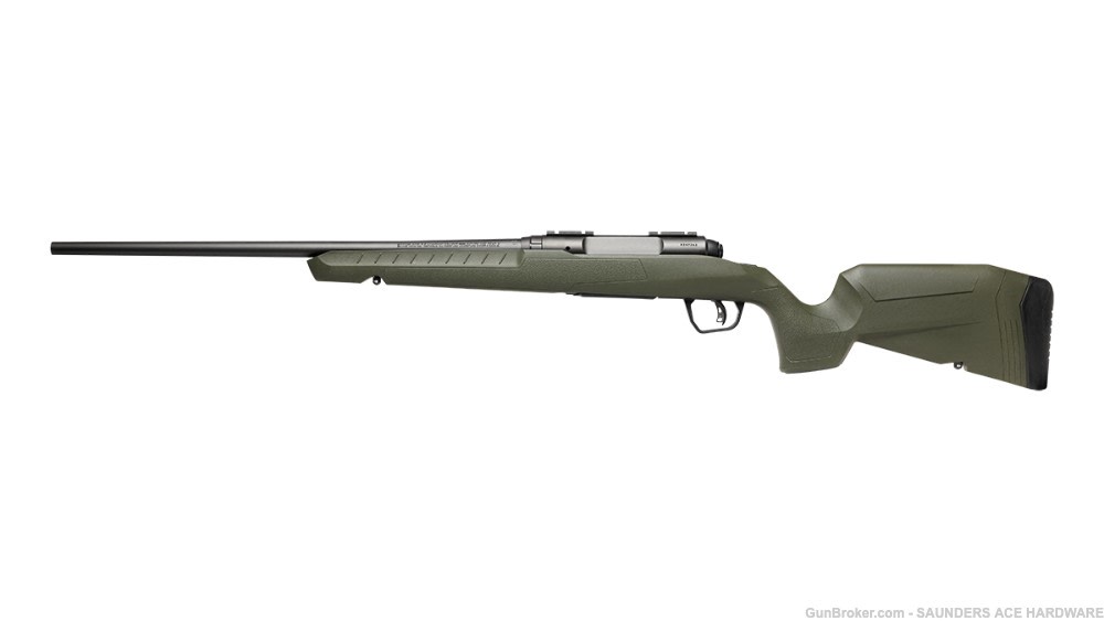 SAVAGE AXIS 2 Rifle AccuTrigger 30-06 4+1R 22" Weaver Mount OD Green-img-2