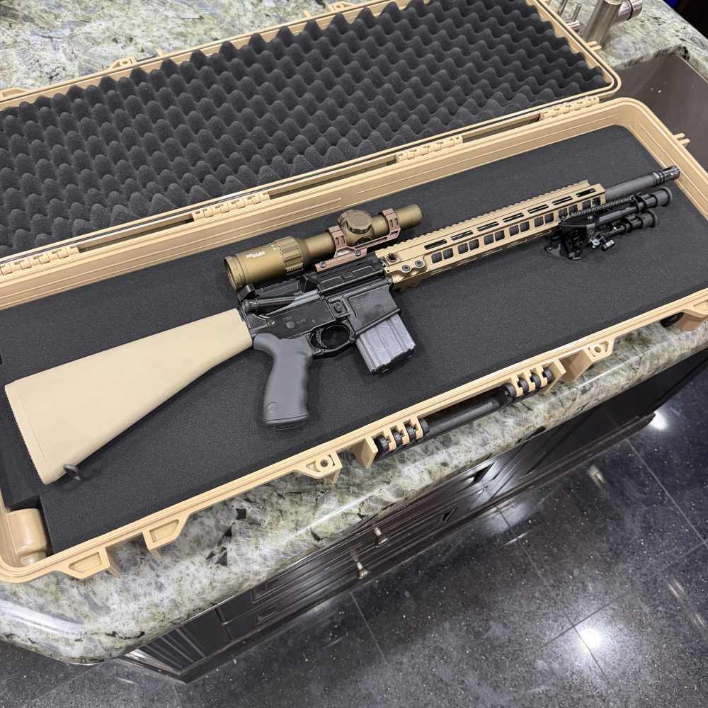 Colt FBI HRT DMR Clone DD 18" Geissele Romeo6 Unfired M4LE Lower MK12 SPR-img-0