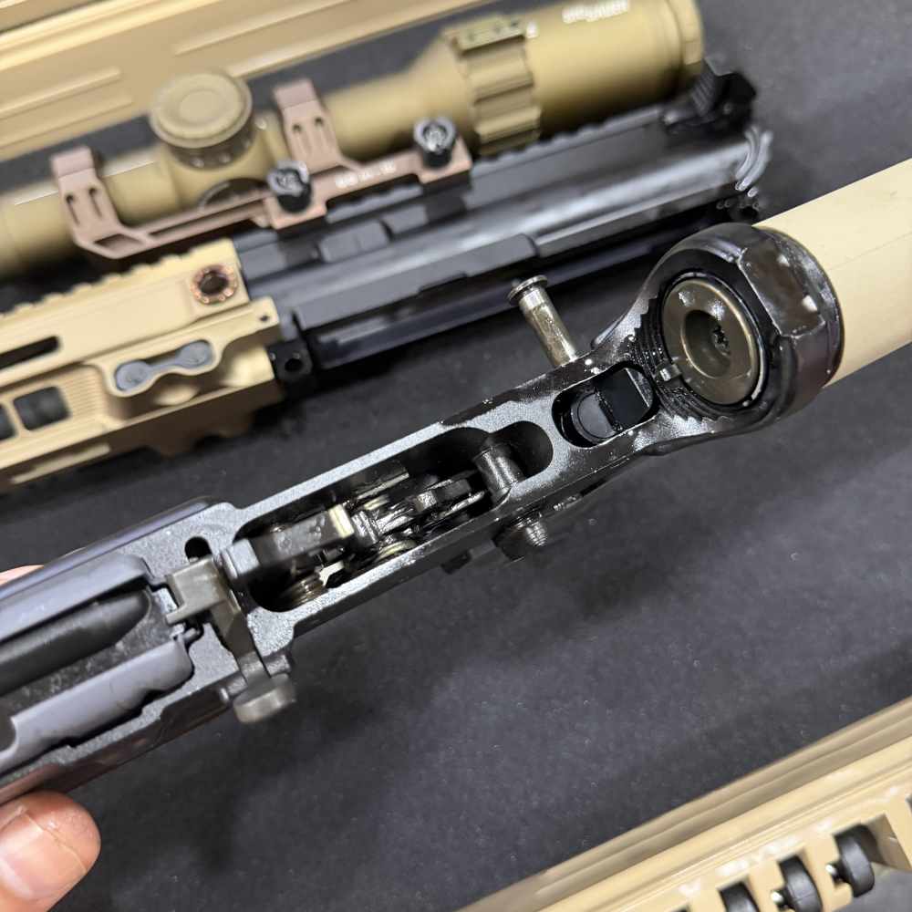 Colt FBI HRT DMR Clone DD 18" Geissele Romeo6 Unfired M4LE Lower MK12 SPR-img-13