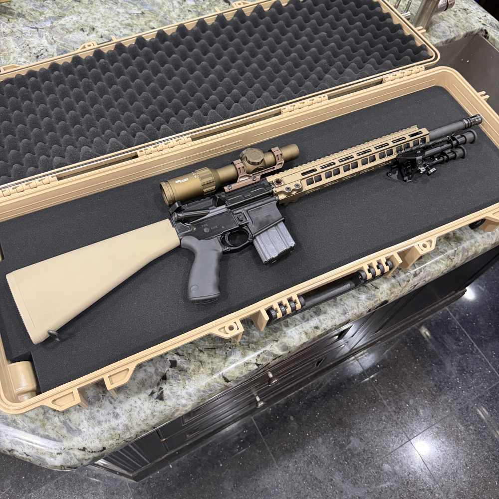 Colt FBI HRT DMR Clone DD 18" Geissele Romeo6 Unfired M4LE Lower MK12 SPR-img-19