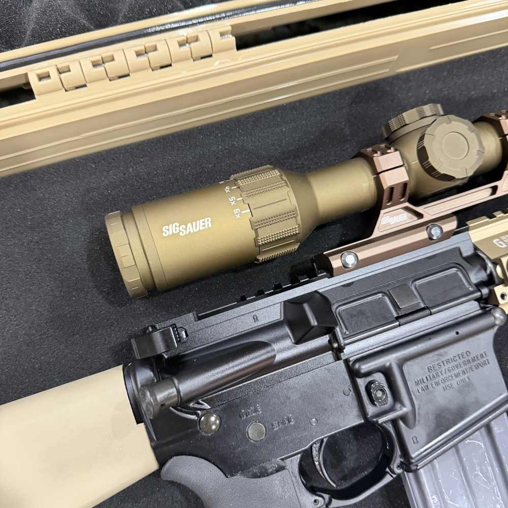 Colt FBI HRT DMR Clone DD 18" Geissele Romeo6 Unfired M4LE Lower MK12 SPR-img-16