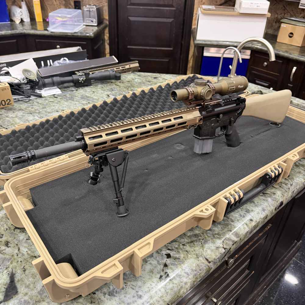 Colt FBI HRT DMR Clone DD 18" Geissele Romeo6 Unfired M4LE Lower MK12 SPR-img-20