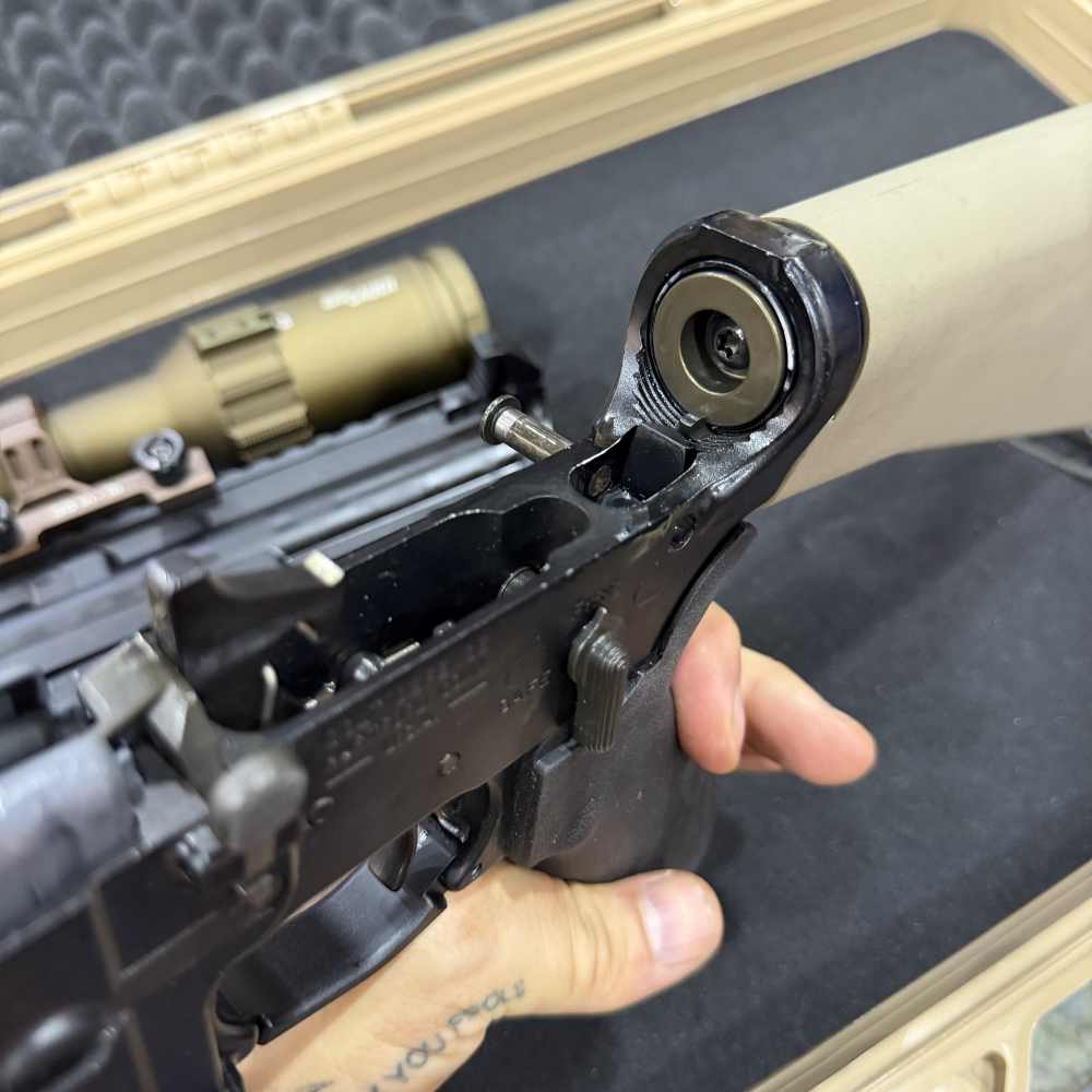 Colt FBI HRT DMR Clone DD 18" Geissele Romeo6 Unfired M4LE Lower MK12 SPR-img-12