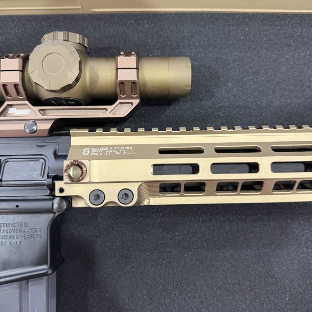 Colt FBI HRT DMR Clone DD 18" Geissele Romeo6 Unfired M4LE Lower MK12 SPR-img-11