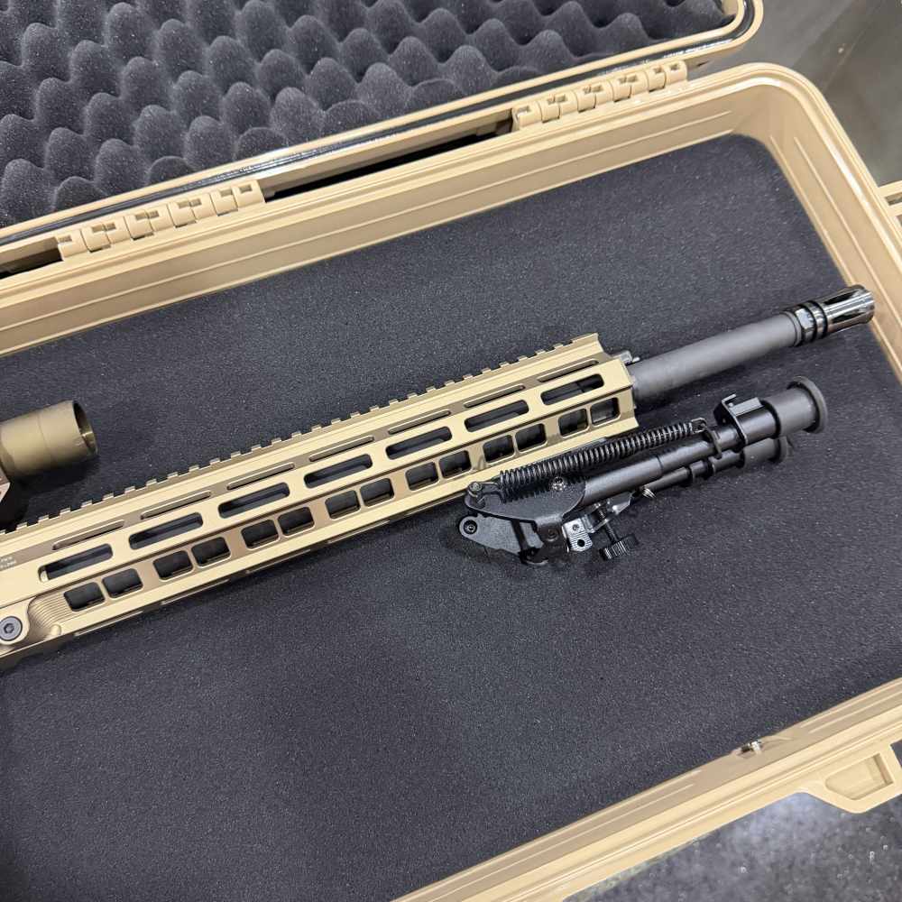 Colt FBI HRT DMR Clone DD 18" Geissele Romeo6 Unfired M4LE Lower MK12 SPR-img-5