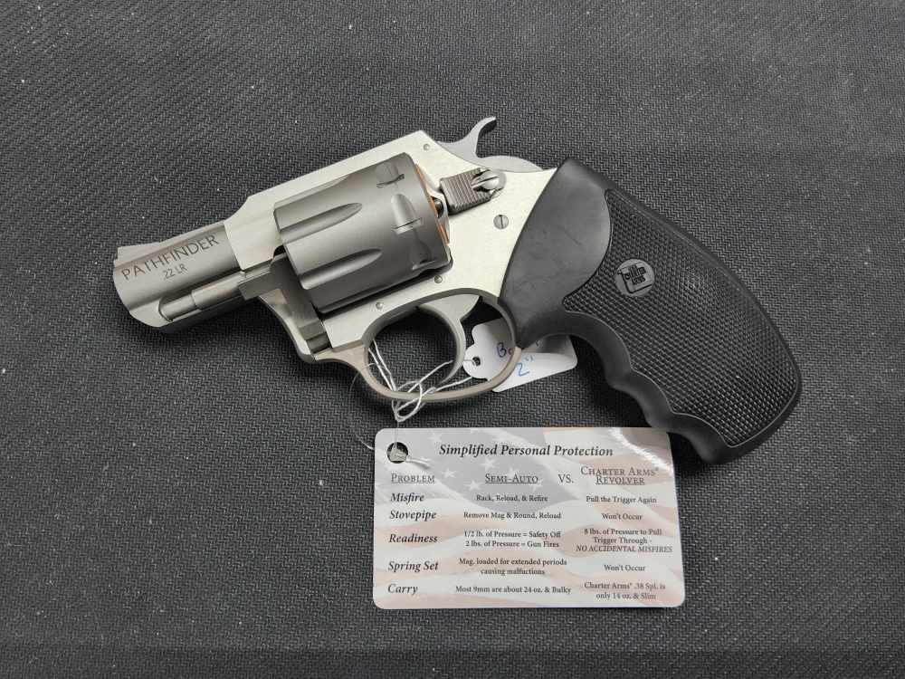Charter Arms Pathfinder 22 LR 2" Revolver-img-0