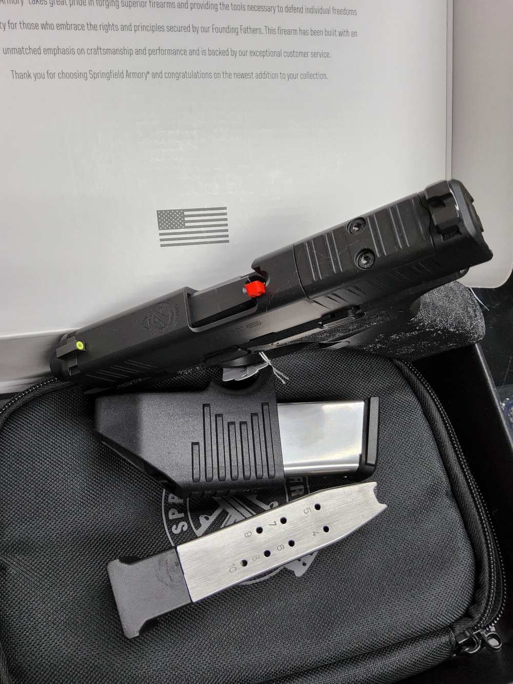 Springfield Hellcat OSP PRO 9mm 3.7'' 10-Rd Semi-Auto Pistol-img-0