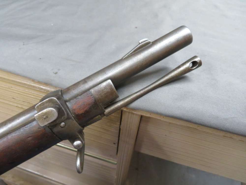 ANTIQUE BRITISH MARK IV “LONG LEVER” MARTINI HENRY RIFLE-ENFIELD 1886-img-24