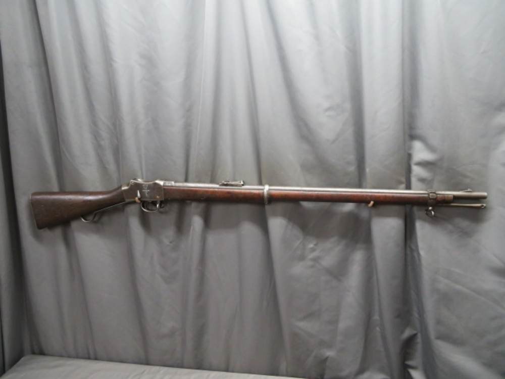 ANTIQUE BRITISH MARK IV “LONG LEVER” MARTINI HENRY RIFLE-ENFIELD 1886-img-0