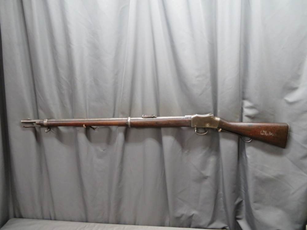 ANTIQUE BRITISH MARK IV “LONG LEVER” MARTINI HENRY RIFLE-ENFIELD 1886-img-3
