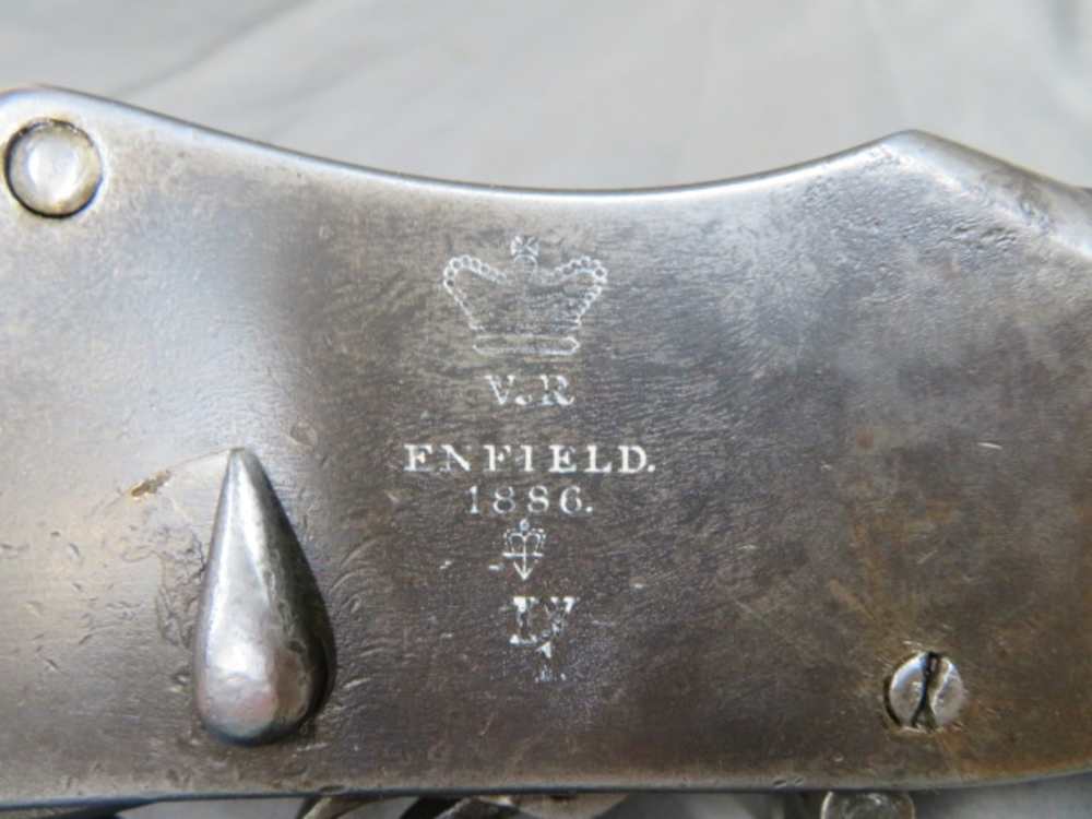 ANTIQUE BRITISH MARK IV “LONG LEVER” MARTINI HENRY RIFLE-ENFIELD 1886-img-6