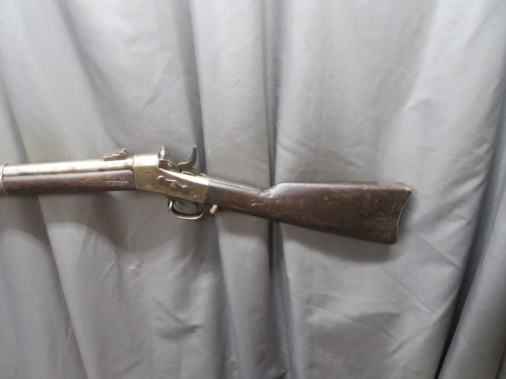 ANTIQUE REMINGTON ROLLING BLOCK TYPE I TRANSFORMED RIFLE-.58 BERDAN CF-img-5