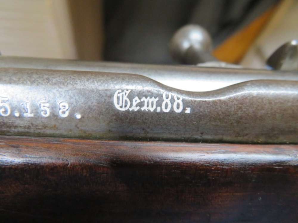ANTIQUE GERMAN GEW 88/05 COMMISSION RIFLE-STEYR 1890-8MM MAUSER-img-8