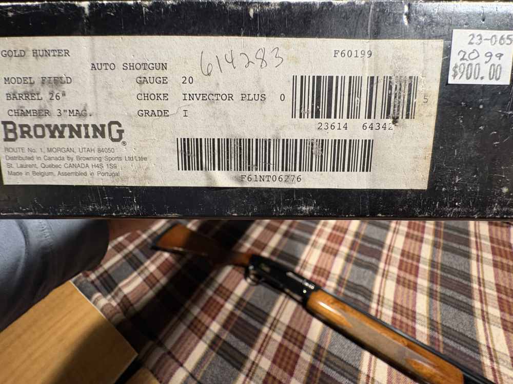 Browning Gold Hunter 20 Ga. With Box-img-26