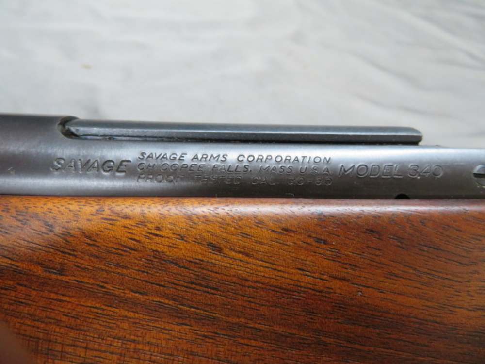 SAVAGE MODEL 340 BOLT ACTION RIFLE-.30-30 WINCHESTER CALIBER-img-6