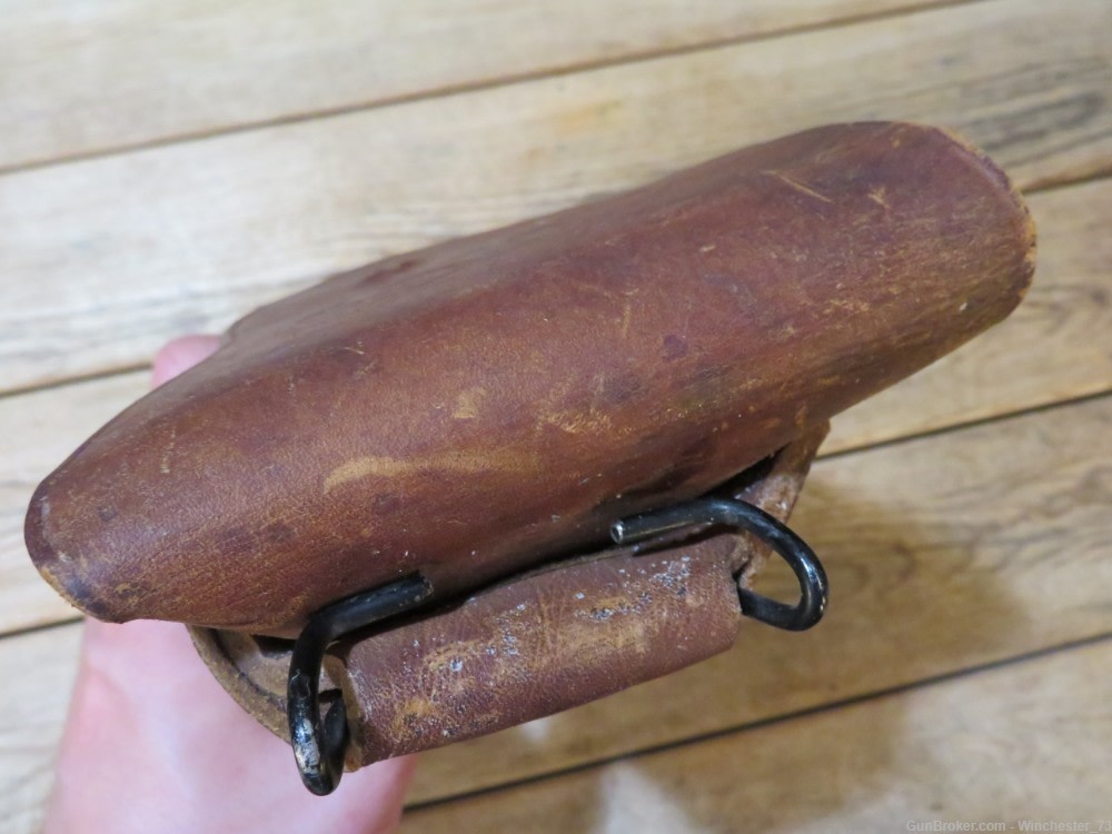 US WW2 1911 45 holster M-1916 made by Walsh 1944 -img-6
