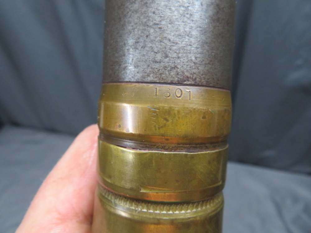 WWII US NAVY 40MM BOFORS CANNON ROUND-DATED 1945-img-7