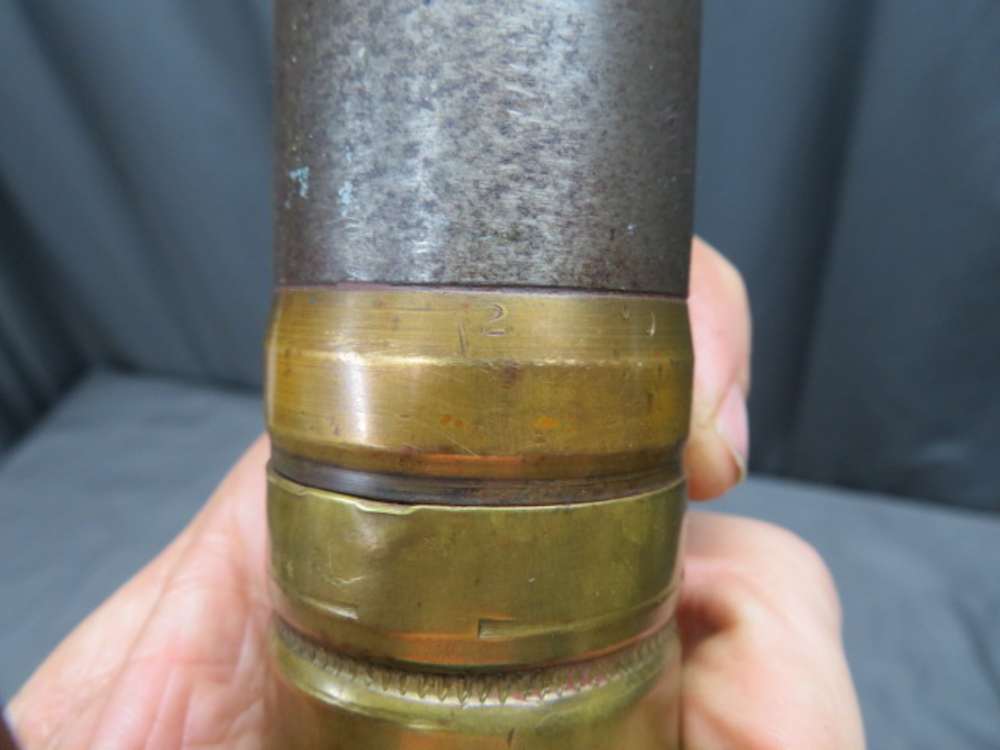 WWII US NAVY 40MM BOFORS CANNON ROUND-DATED 1945-img-8