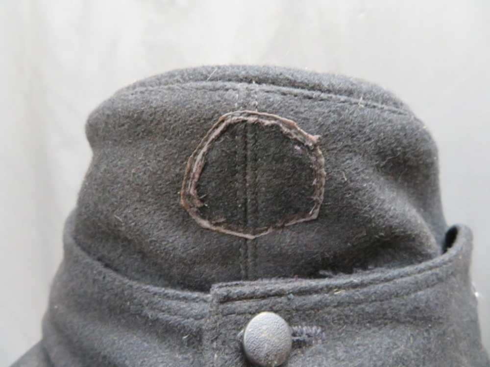 REPRODUCTION WWII GERMAN WAFFEN SS M43 FIELD CAP W/ ORIGINAL EAGLE INSIGNIA-img-3