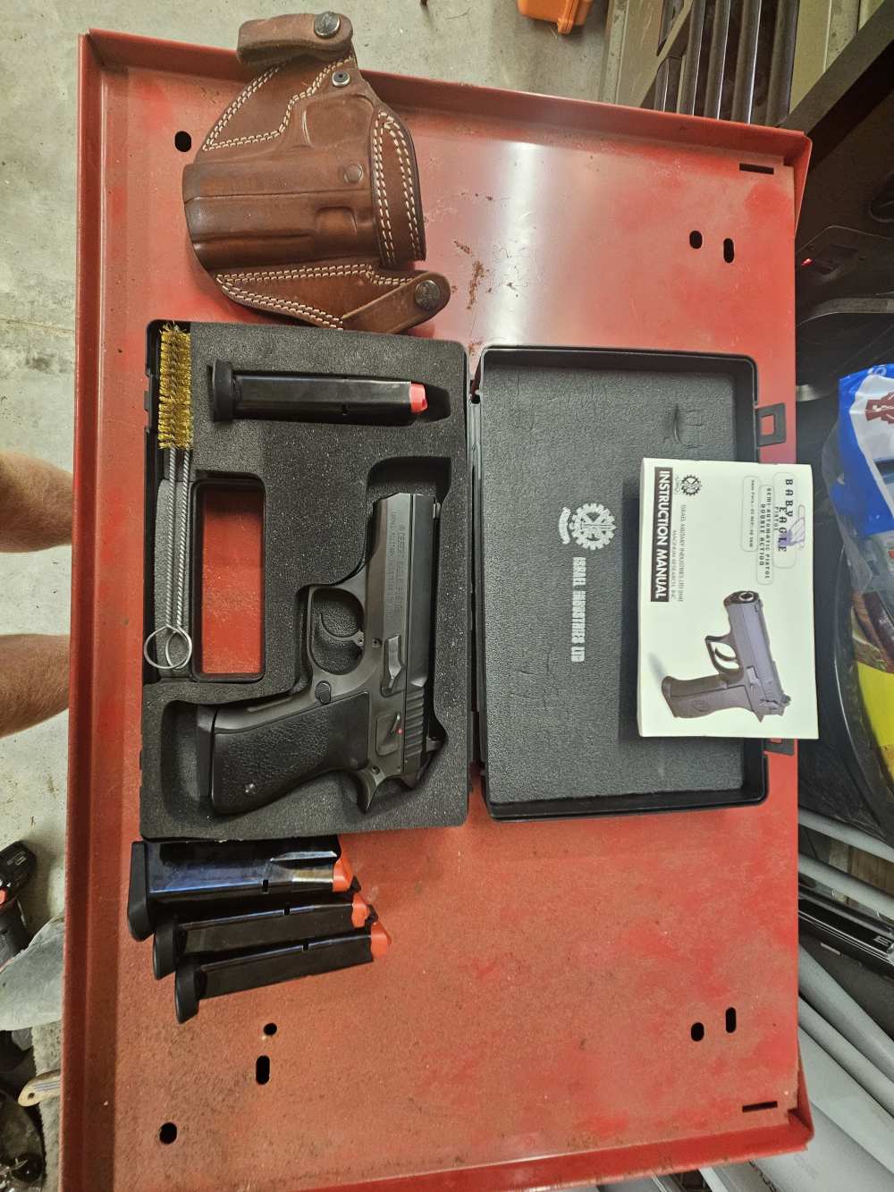 LNIB Early Import Steel Frame Baby Desert Eagle 40 Cal-img-0
