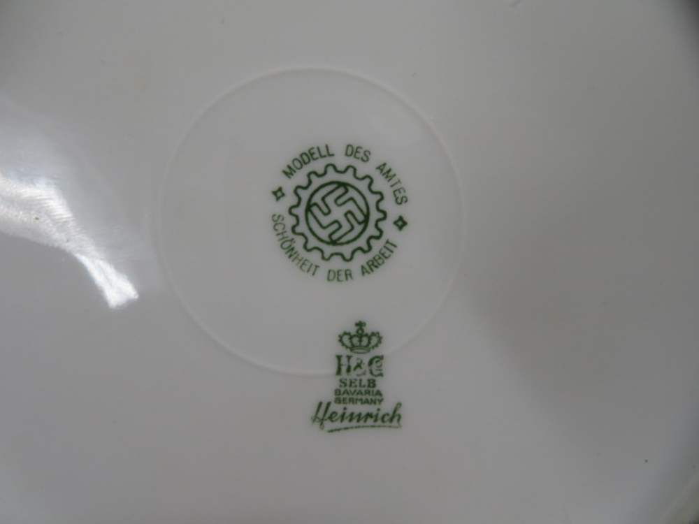 WWII GERMAN DAF ARBEITSFRONT MESS HALL PLATE-ORIGINAL-img-0