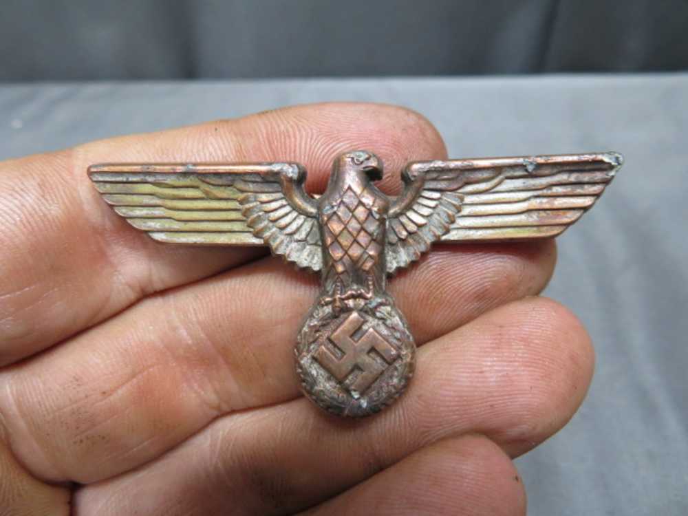 WWII GERMAN NSDAP POLITICAL CAP EAGLE-ORIGINAL-img-0