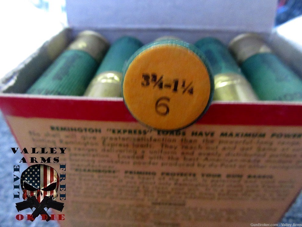 VINTAGE REMINGTON EXPRESS 12 GAUGE SHOTSHELLS NEW IN ORIGINAL BOX -img-5