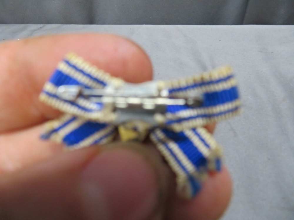 WWII GERMAN MINIATURE GOLD MOTHER’S CROSS-ORIGINAL-VERY NICE-img-2