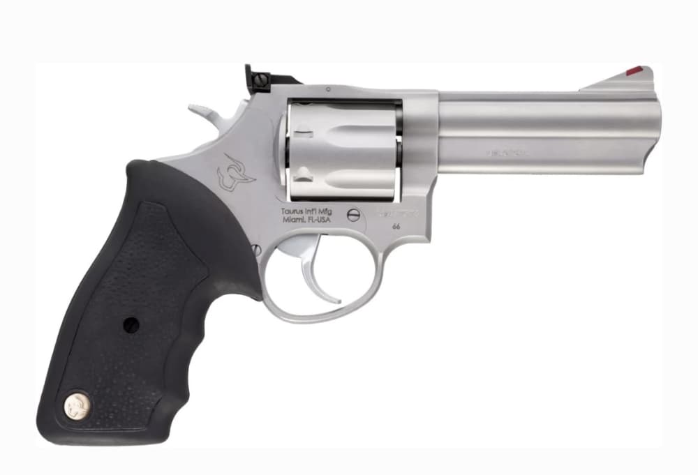 NIB Taurus M66 357 Magnum | 38 Special 7shot SS 4” IN STOCK-img-0