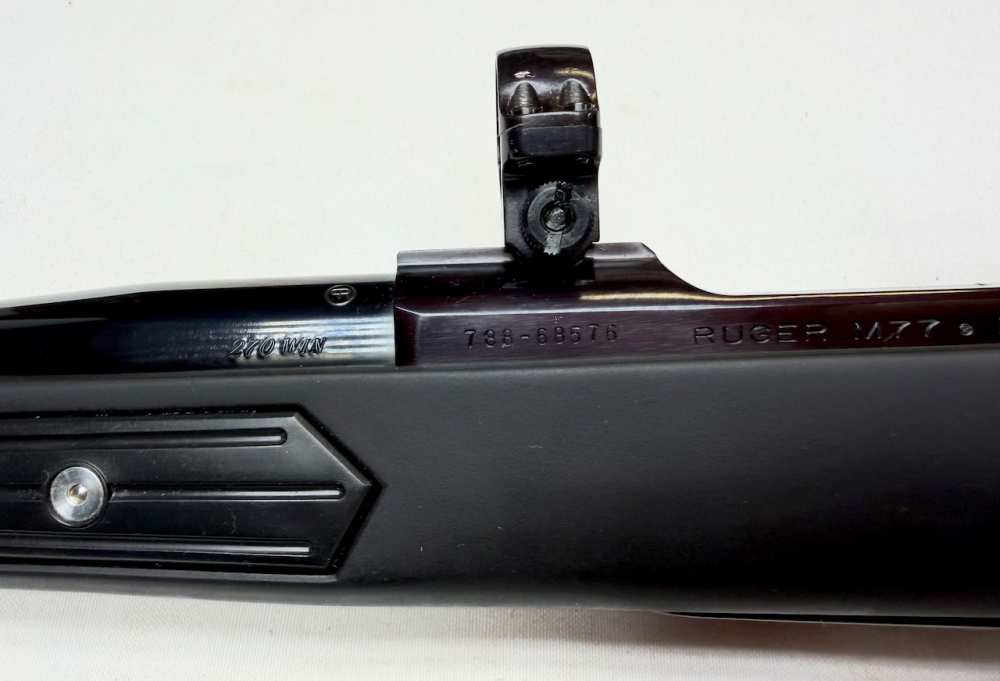 2001 Ruger M77 Mark II 270 Winchester Zytel Skeleton Stock 22" Blued Barrel-img-37