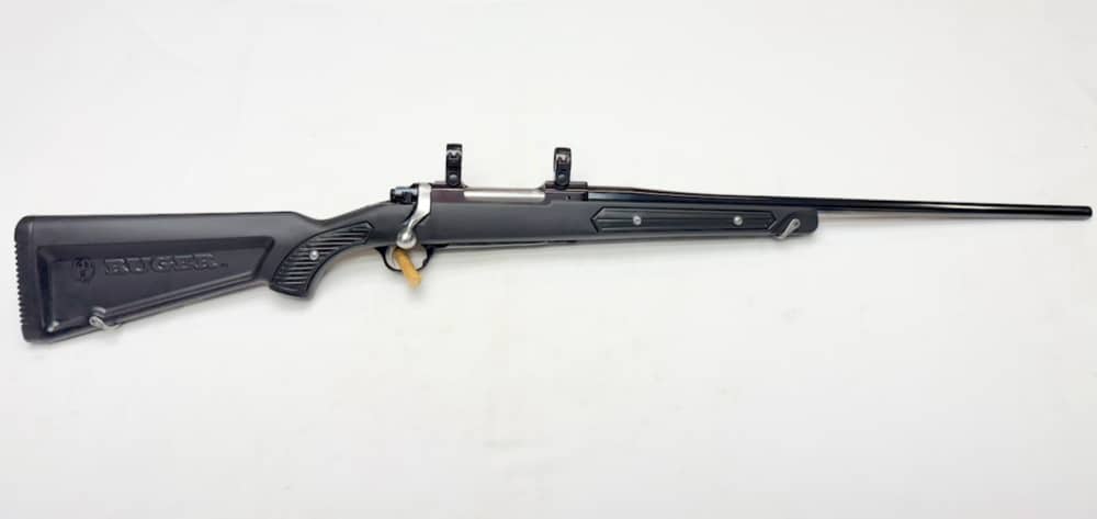 2001 Ruger M77 Mark II 270 Winchester Zytel Skeleton Stock 22" Blued Barrel-img-0