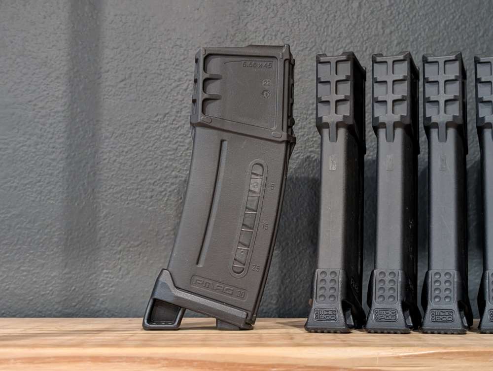 10 Magpul PMAG 30G MagLevel w/ Tommy Built Tactical Grip Pods (HK G36)-img-1