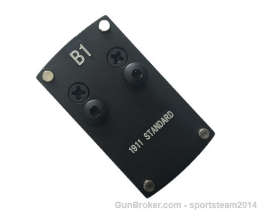 RD3-006B GREEN Dot Sight + Colt 1911 (B1) standard pistol mount-img-1