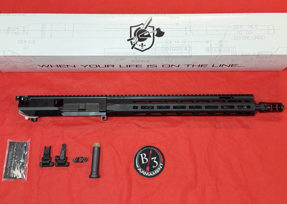 Knights Armament KAC K3 762 16" Complete Upper Receiver Kit MOD 26 PN121479-img-1