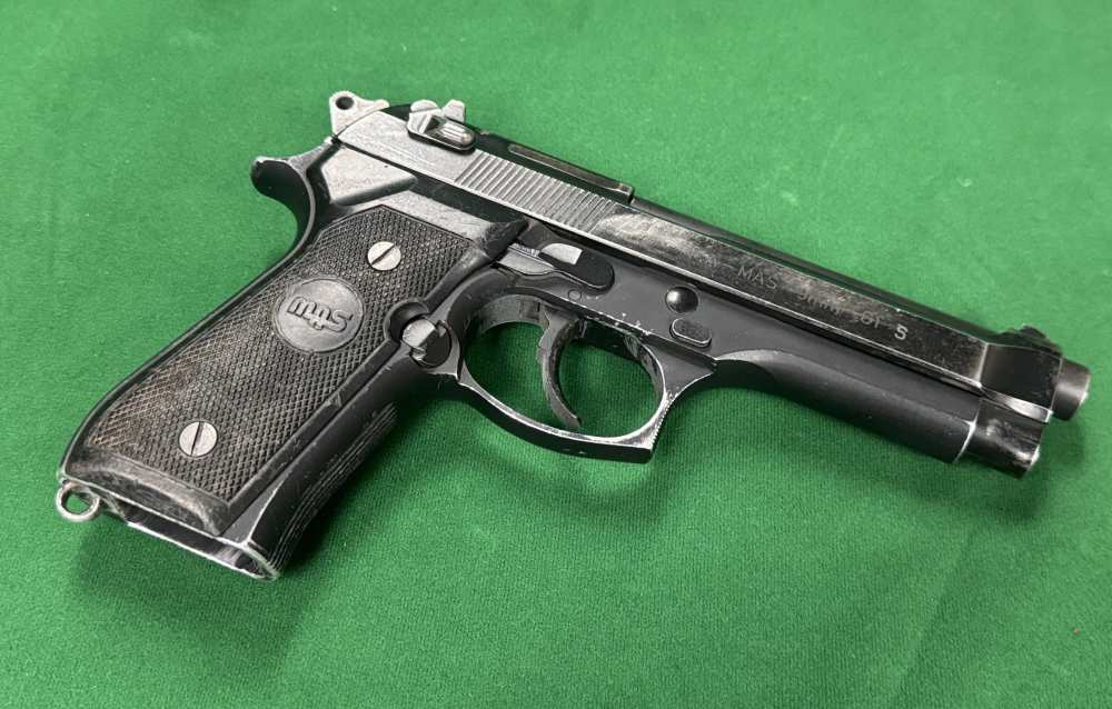 French St Etienne PA-MAS PAMAS G1 S 9mm G1S M9 FAMAS Sidearm Beretta-img-1
