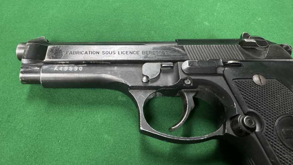 French St Etienne PA-MAS PAMAS G1 S 9mm G1S M9 FAMAS Sidearm Beretta-img-3