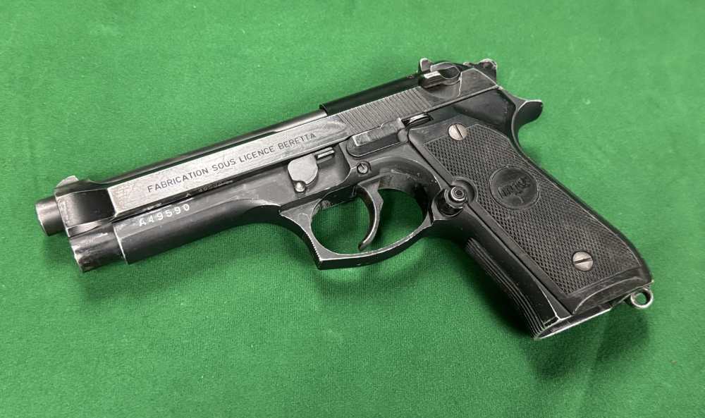 French St Etienne PA-MAS PAMAS G1 S 9mm G1S M9 FAMAS Sidearm Beretta-img-0