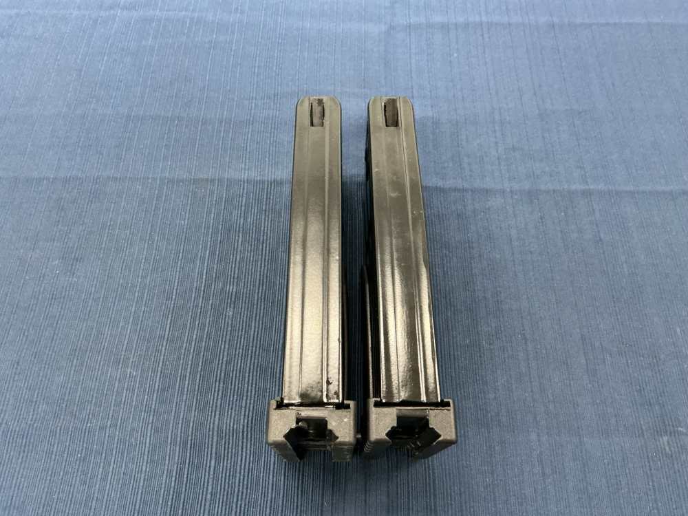 Lot of 2 Turkish Shotgun 12 Gauge 5 Round Metal Mags Penny NR 0.01-img-4