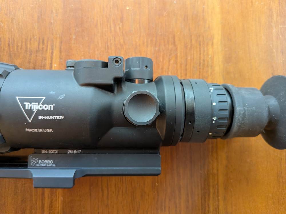 Trijicon IR-Hunter 60mm Thermal Riflescope - 640x480 - BOBRO Mount-img-5