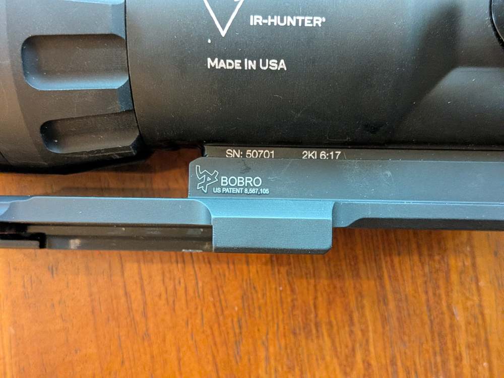 Trijicon IR-Hunter 60mm Thermal Riflescope - 640x480 - BOBRO Mount-img-15