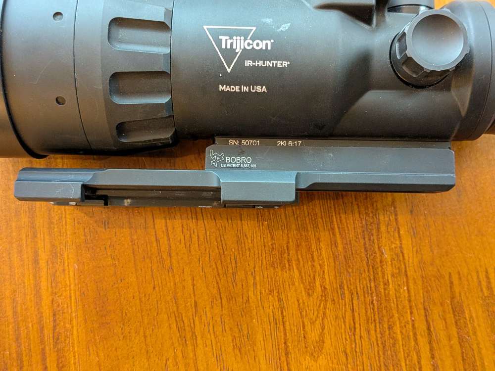 Trijicon IR-Hunter 60mm Thermal Riflescope - 640x480 - BOBRO Mount-img-17