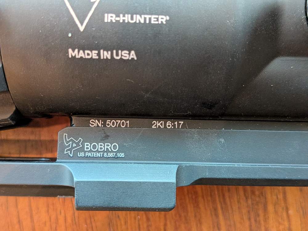 Trijicon IR-Hunter 60mm Thermal Riflescope - 640x480 - BOBRO Mount-img-16