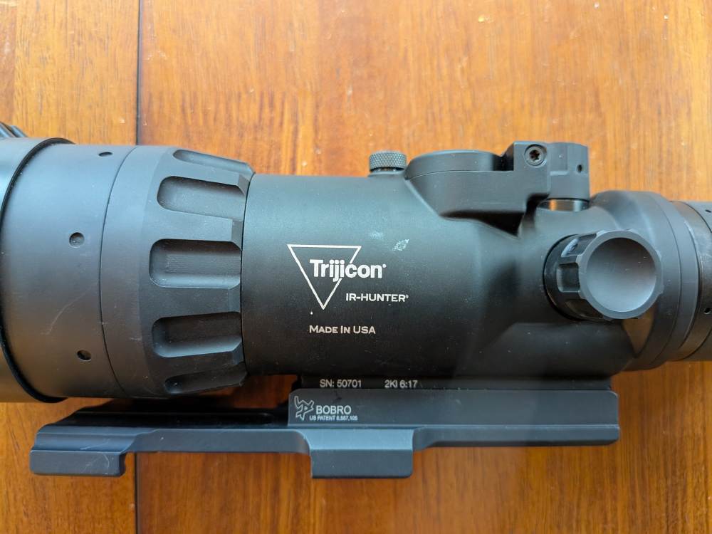 Trijicon IR-Hunter 60mm Thermal Riflescope - 640x480 - BOBRO Mount-img-4