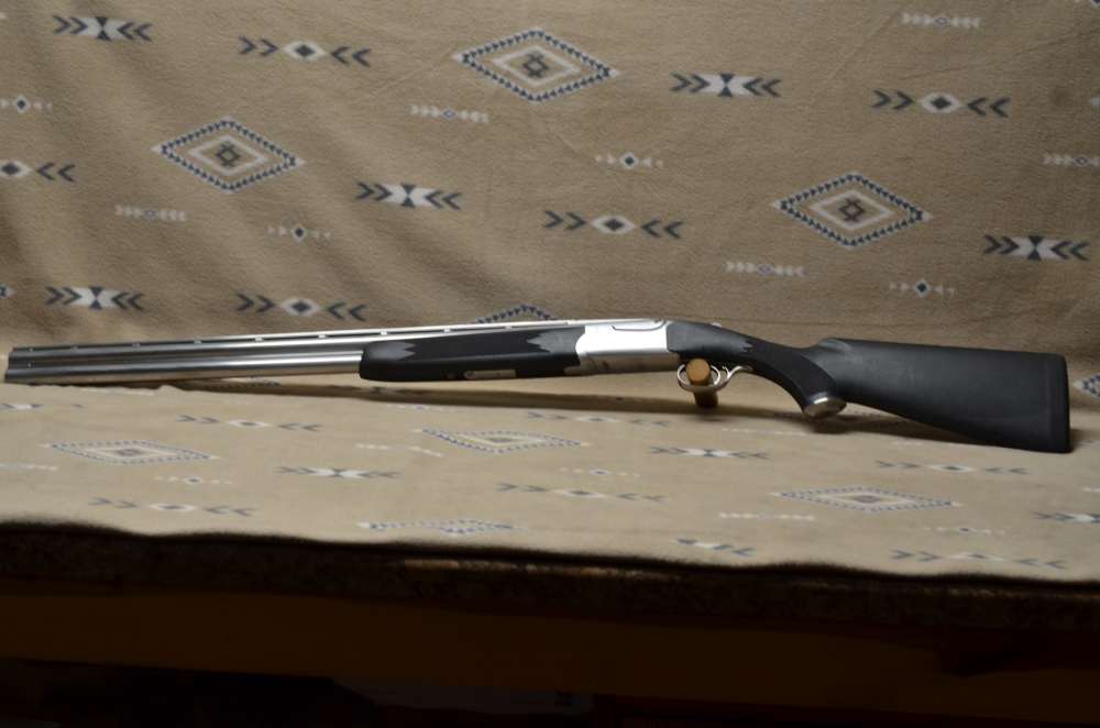 "1999" Ruger Red Label  Stainless Steel & Synthetic  12 Gauge-img-2