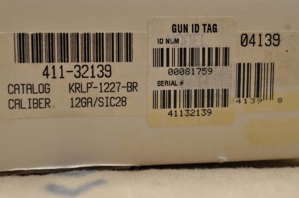 "1999" Ruger Red Label  Stainless Steel & Synthetic  12 Gauge-img-22