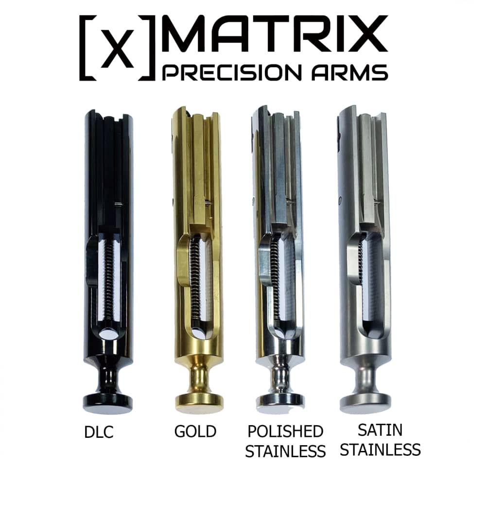 Matrix Precision - Ruger MK 1, 2, 3, 4 IV Competition Bolt - PVD Gold-img-1