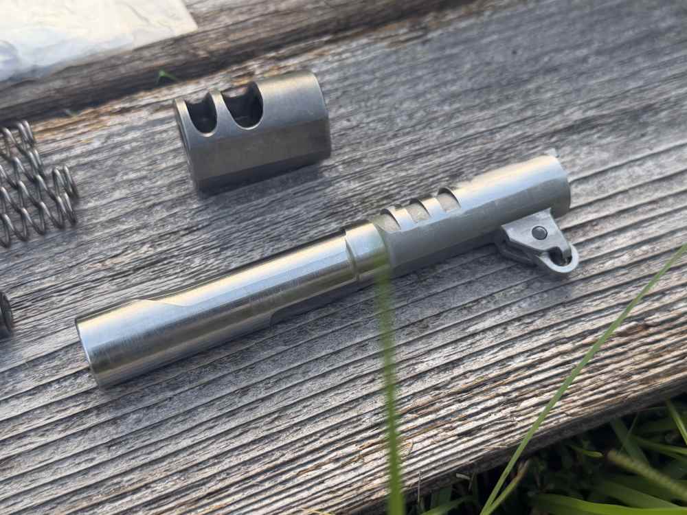 RARE Grail Vintage Centaur 1911 Barrel Upper Part Kit Slide Colt Government-img-7